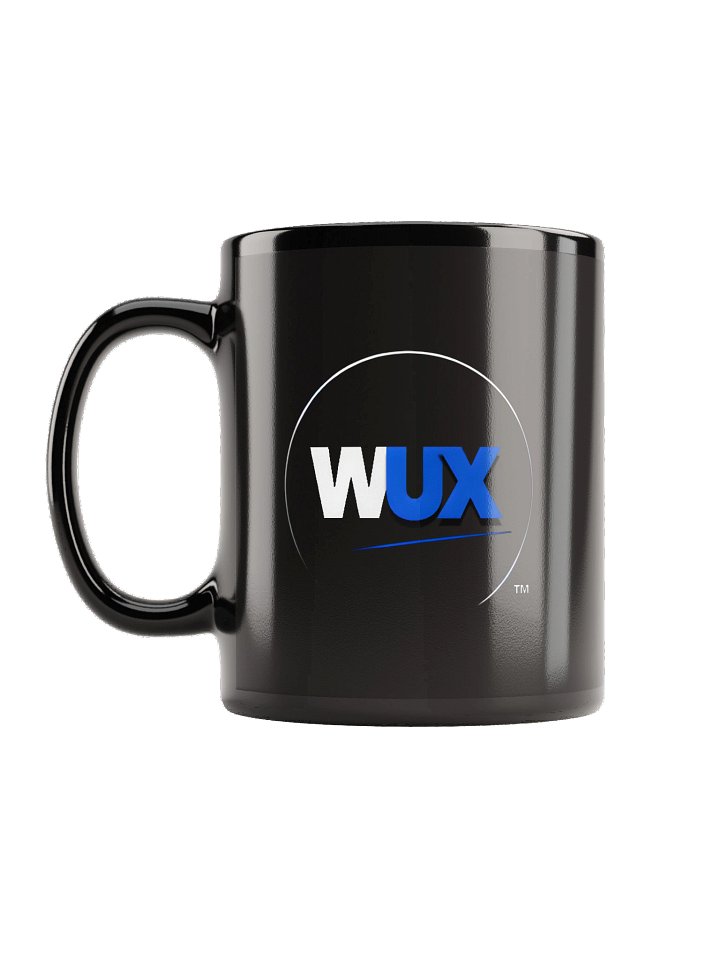 WUX Black Glossy Mug product image (1)