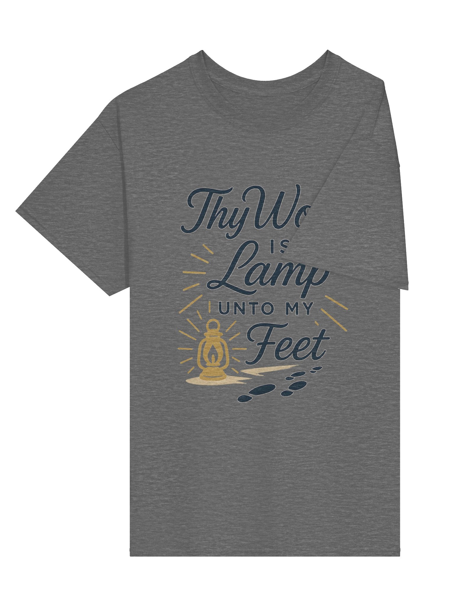 Thy Word Is a Lamp Unto My Feet - Scripture T-Shirt product image (31)