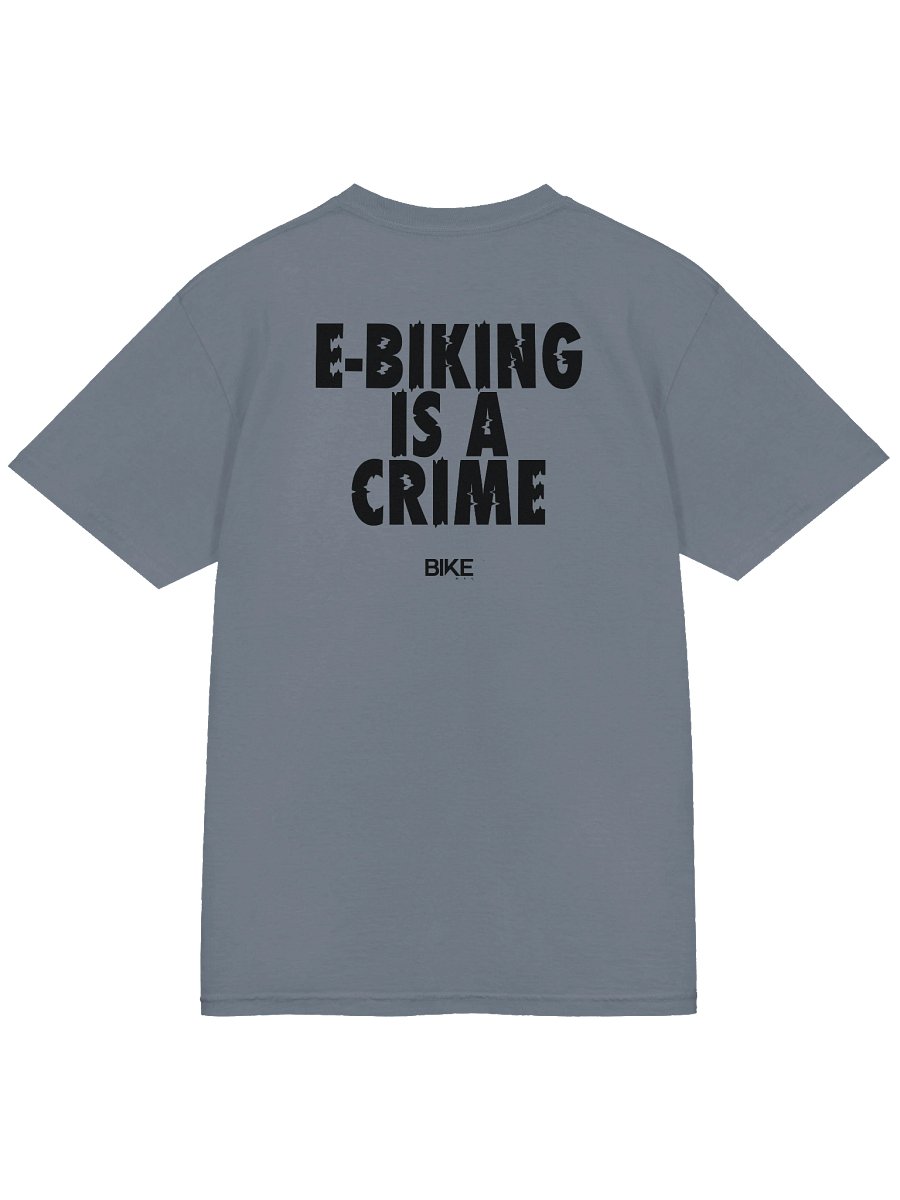 E-Biking is a Crime Shirt (Dark Logo) product image (24)