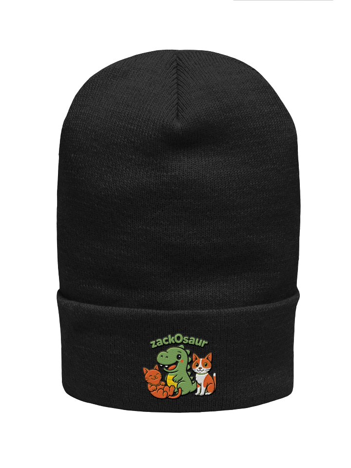 zackOsaur & the Gang Embroidered Beanie product image (4)