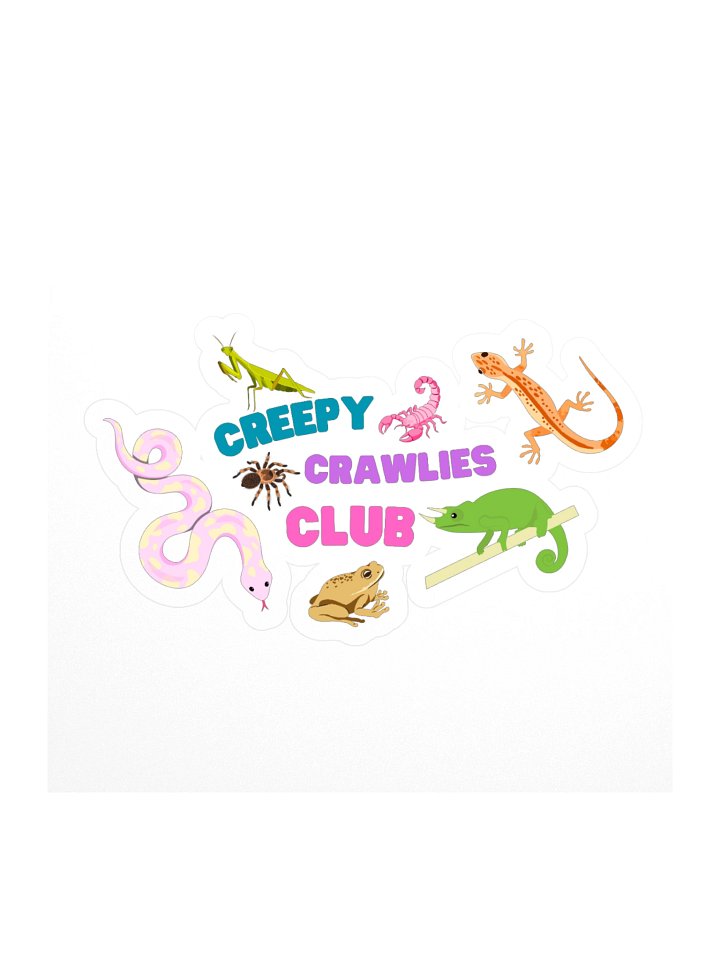 creeping crawlies sticker product image (2)
