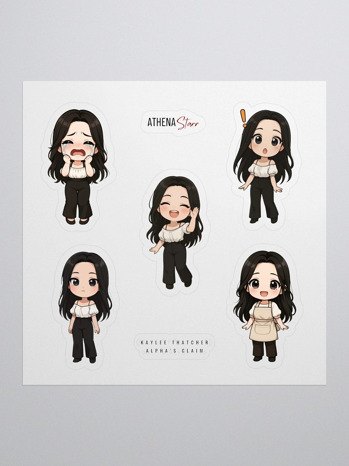 Kaylee Thatcher Sticker Set – Alpha’s Claim product image (1)