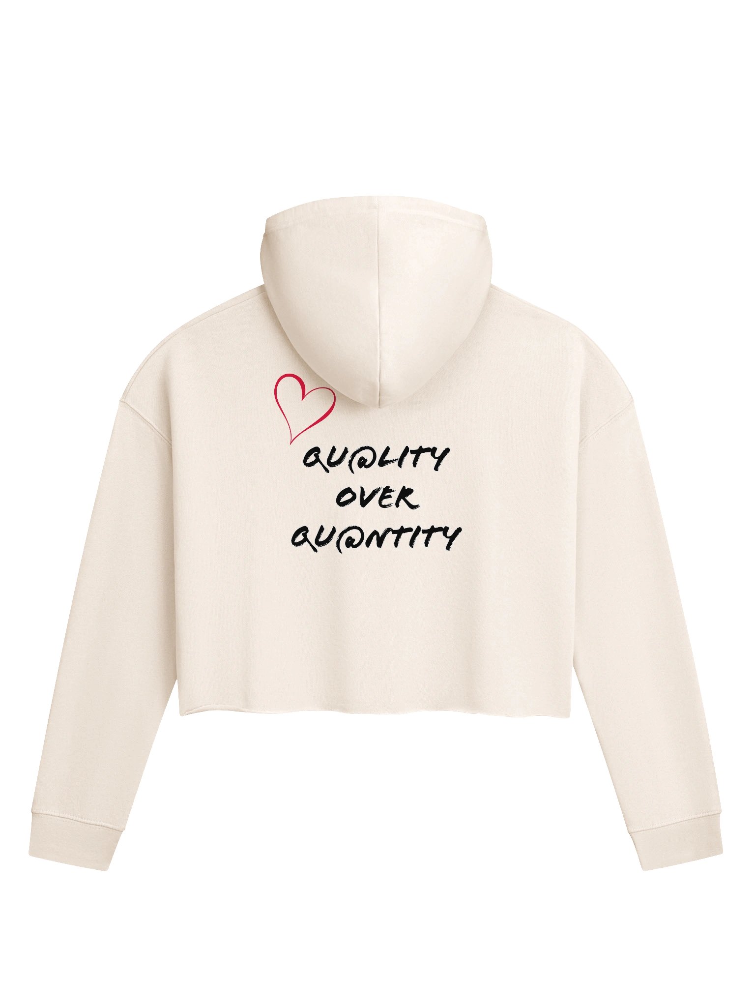 Blackout Chic QH Cropped Hoodie product image (22)