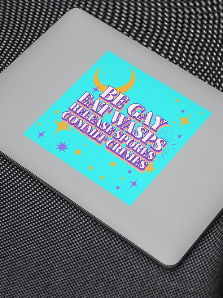 Cordyceps propaganda bubble free stickers product image (1)