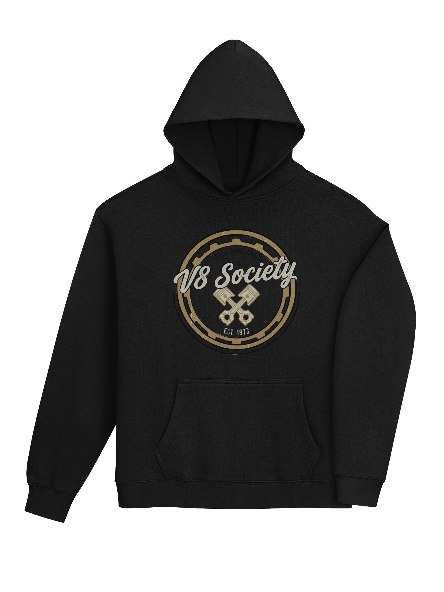 V8 Society Vintage Emblem Oversized Hoodie product image (10)