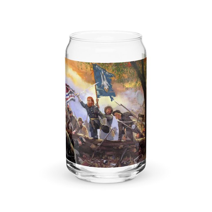 7th LA Pelican Regiment Glass Can Cup product image (2)