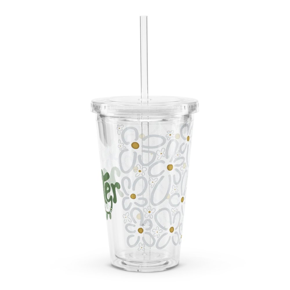 You Matter Flower Clear Cup product image (5)