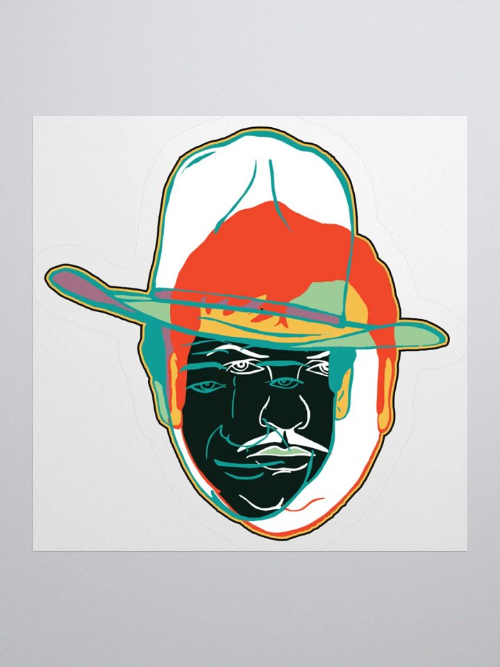 John Wayne Gacy Fuck Face Sticker product image (2)