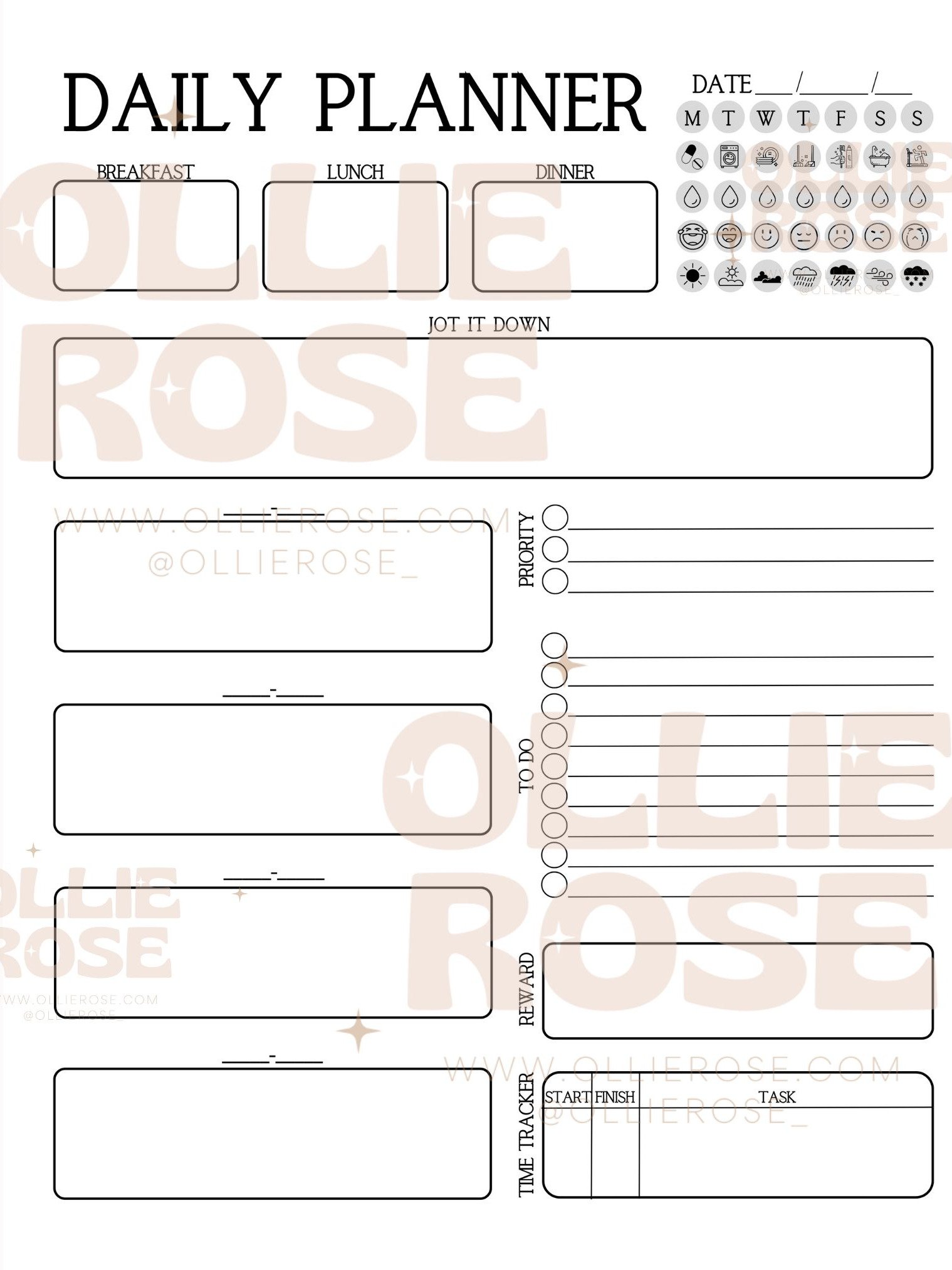 The Daily Planner product image (1)