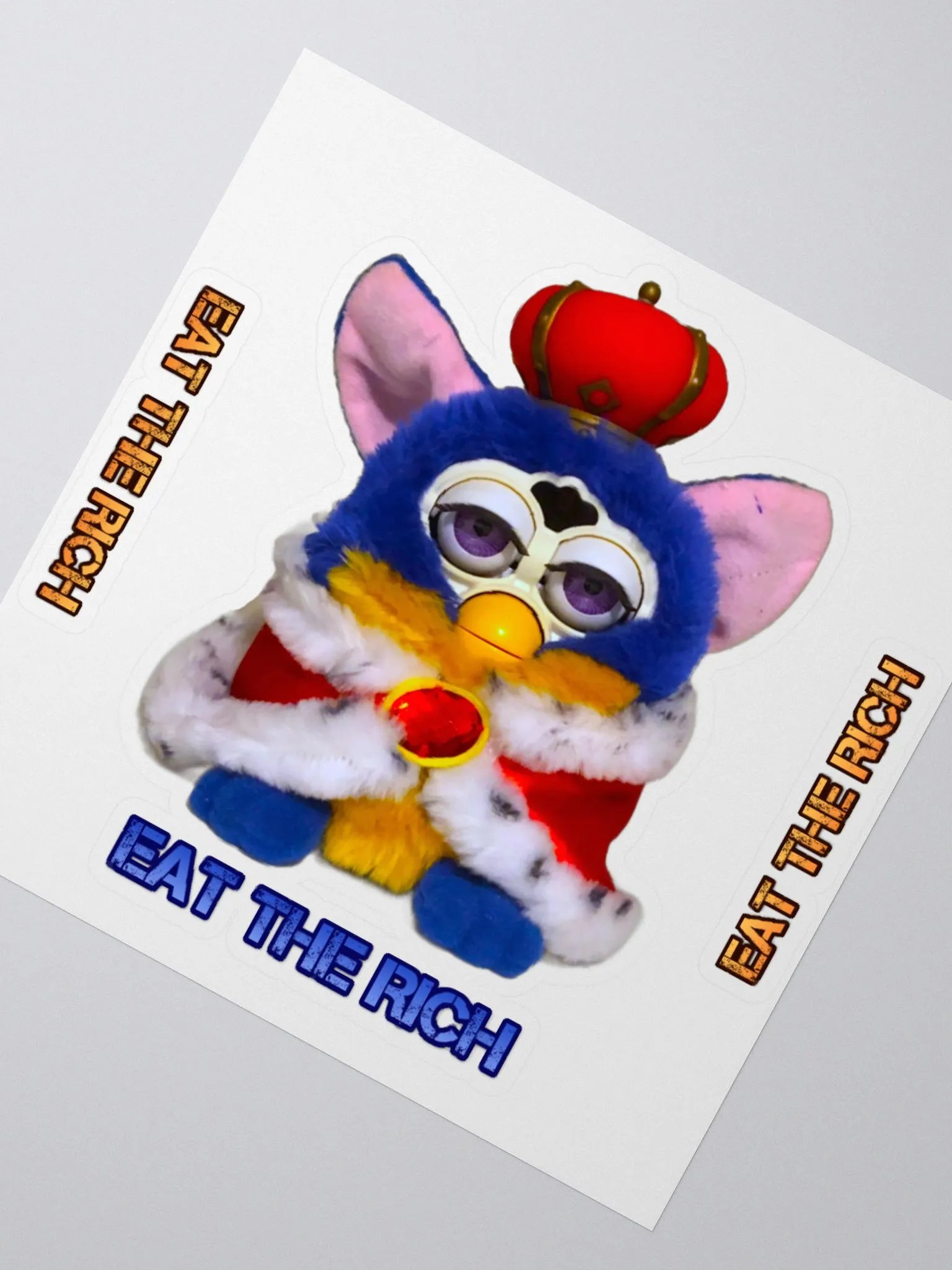 Eat The Rich Sticker product image (2)