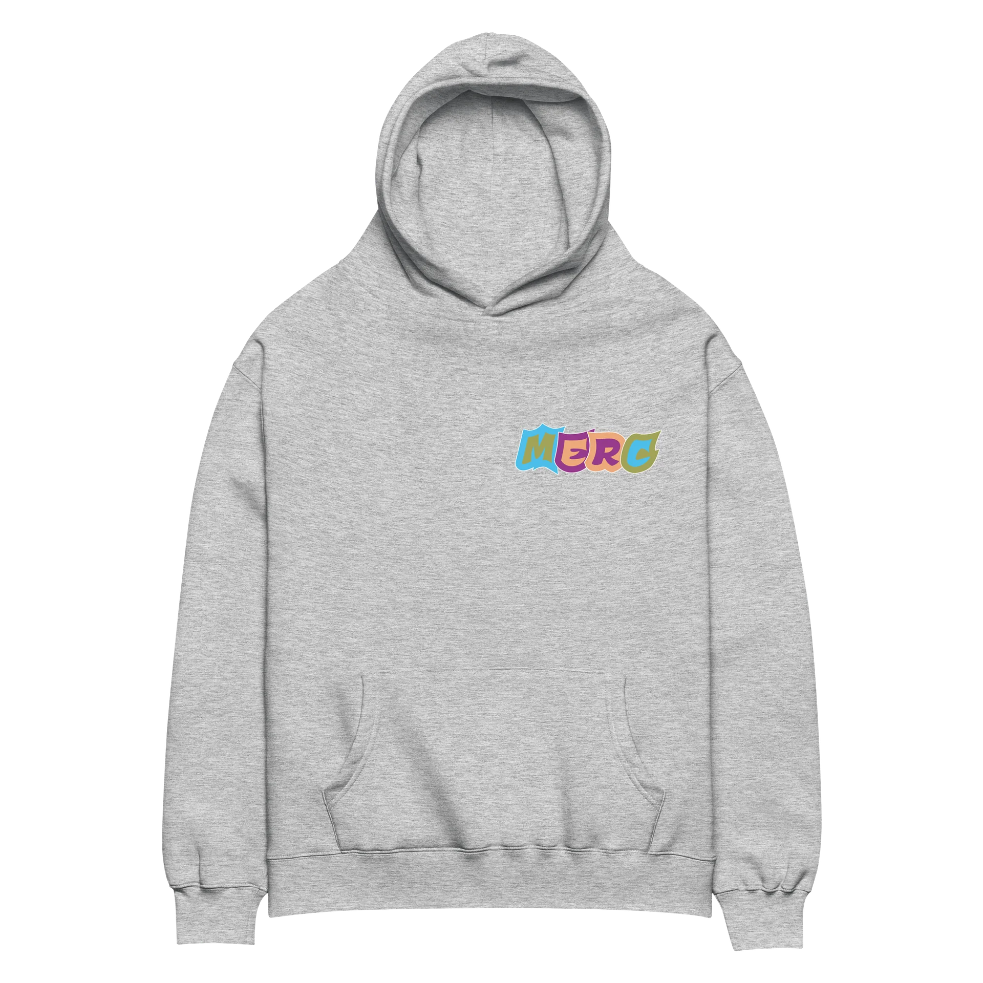🖤 MERC. Playful Letters Premium Hoodie – Premium Comfort, Pure MERC product image (8)