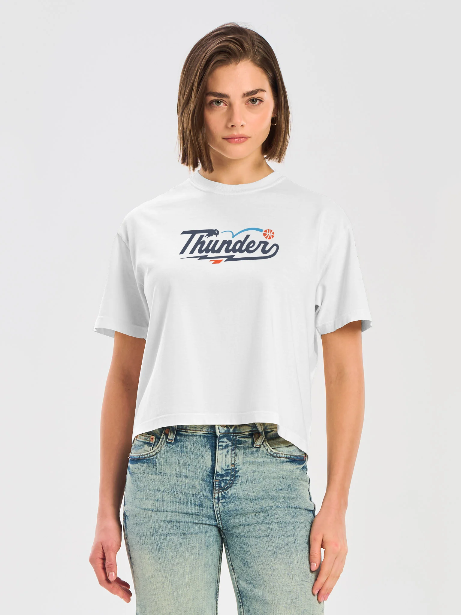 Rolling Thunder Women's Boxy Tee product image (13)
