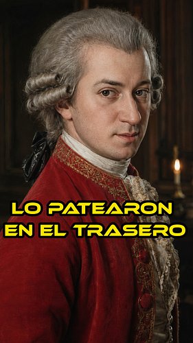 Lo patearon en el trasero. Al músico más admirado de Europa lo sentaban a comer con los cocineros y los criados, por debajo d...