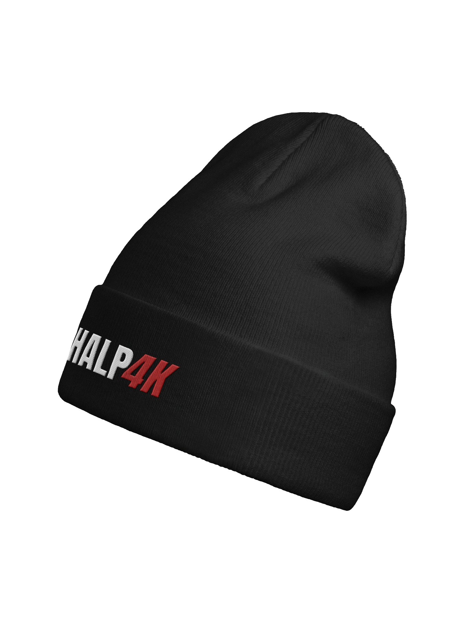 Gorro HALP4K Bordado – Negro product image (2)