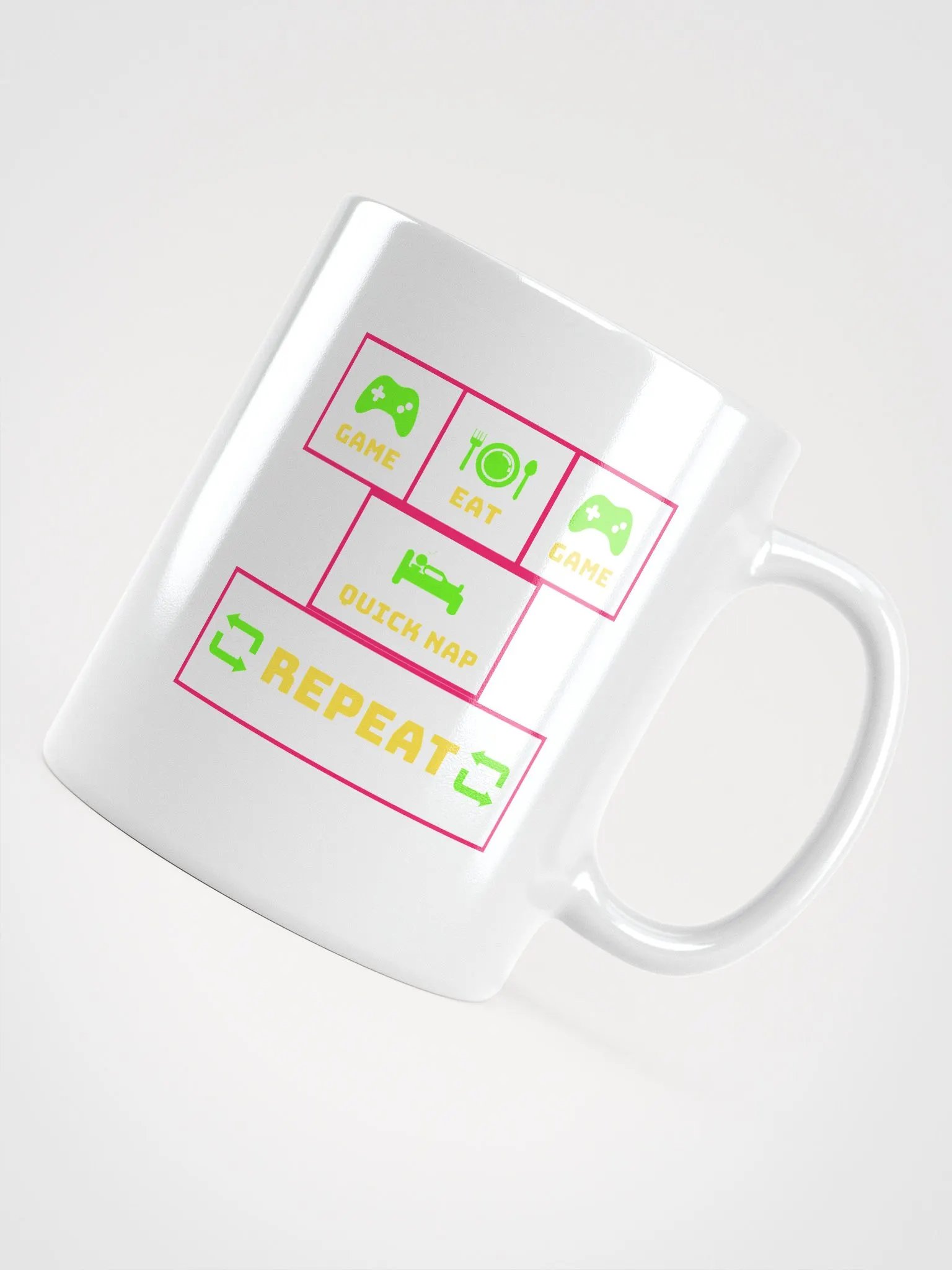 Game, Eat, Game Repeat Mug product image (5)