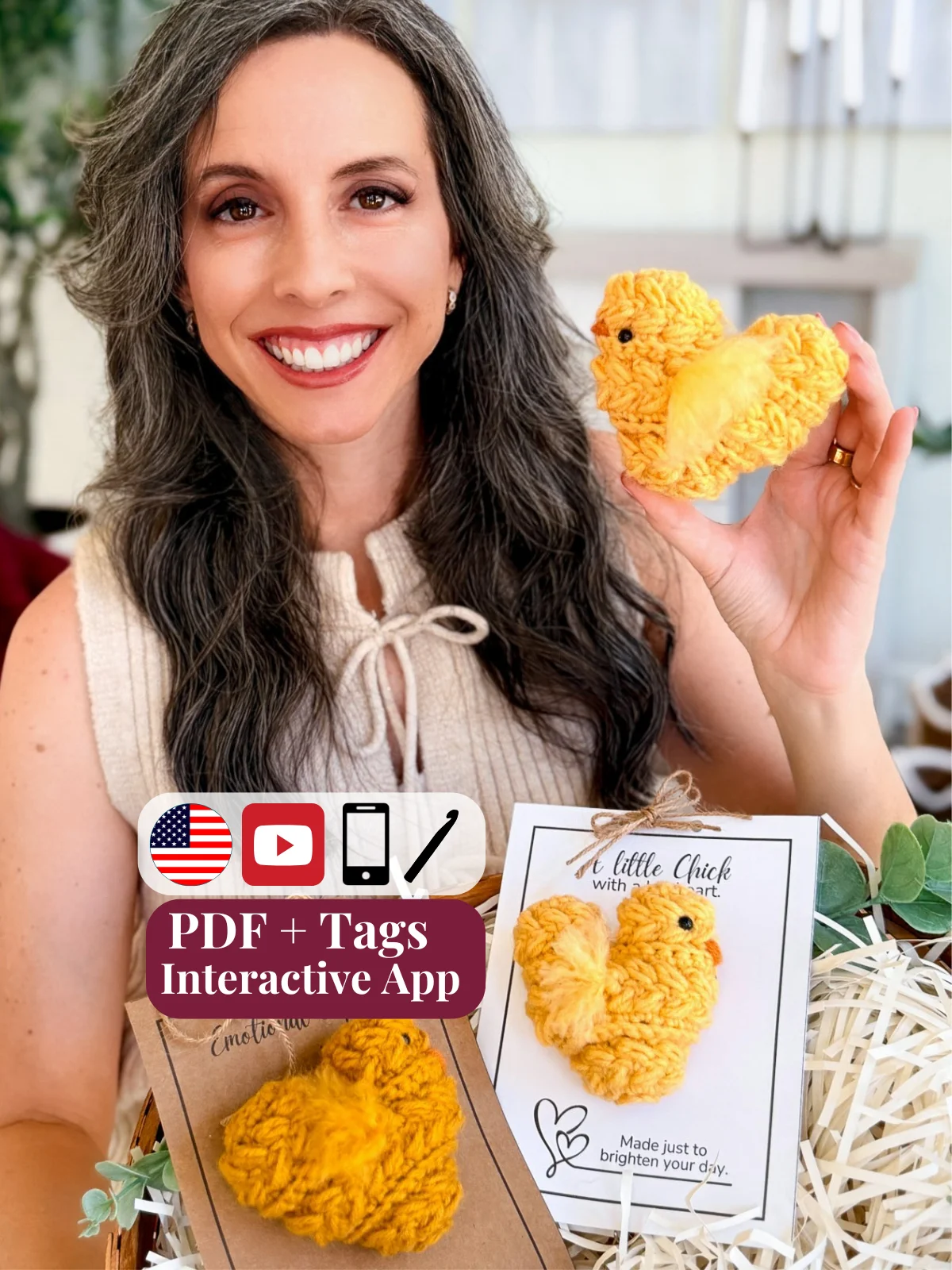 Wheat Stitch™ Crochet Chick product image (1)