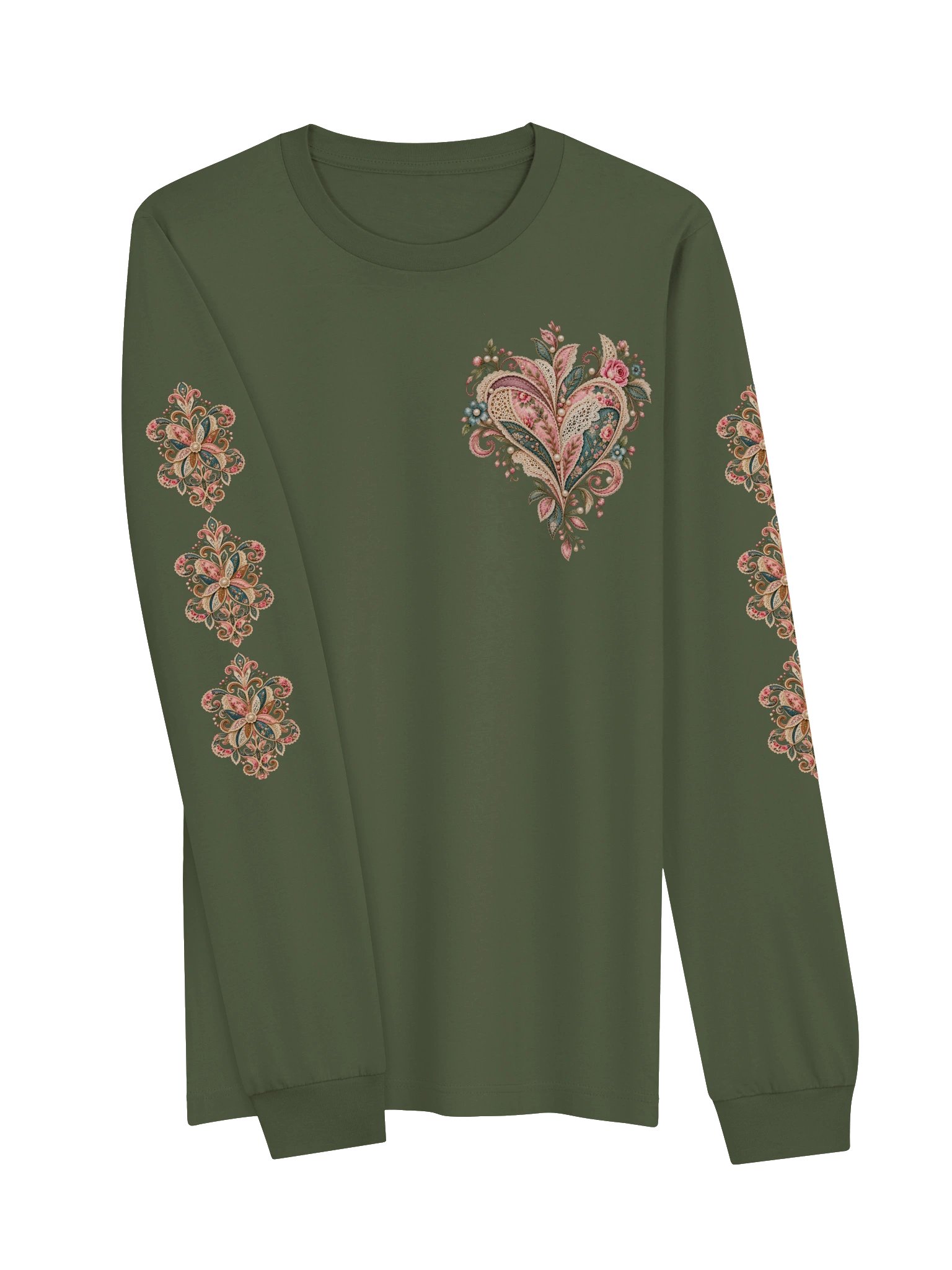 Wildflower Heart Long Sleeve Tee product image (3)