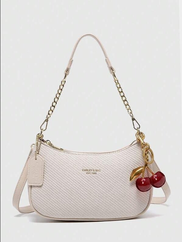 ADLEST 2025 Y2K Crescent Shoulder Bag – PU Leather Crossbody Underarm Handbag for Women product image (6)