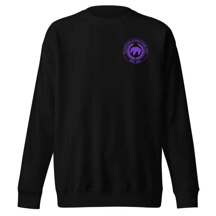 Purple OEM FormFrame and Associates LLC Crewneck product image (1)
