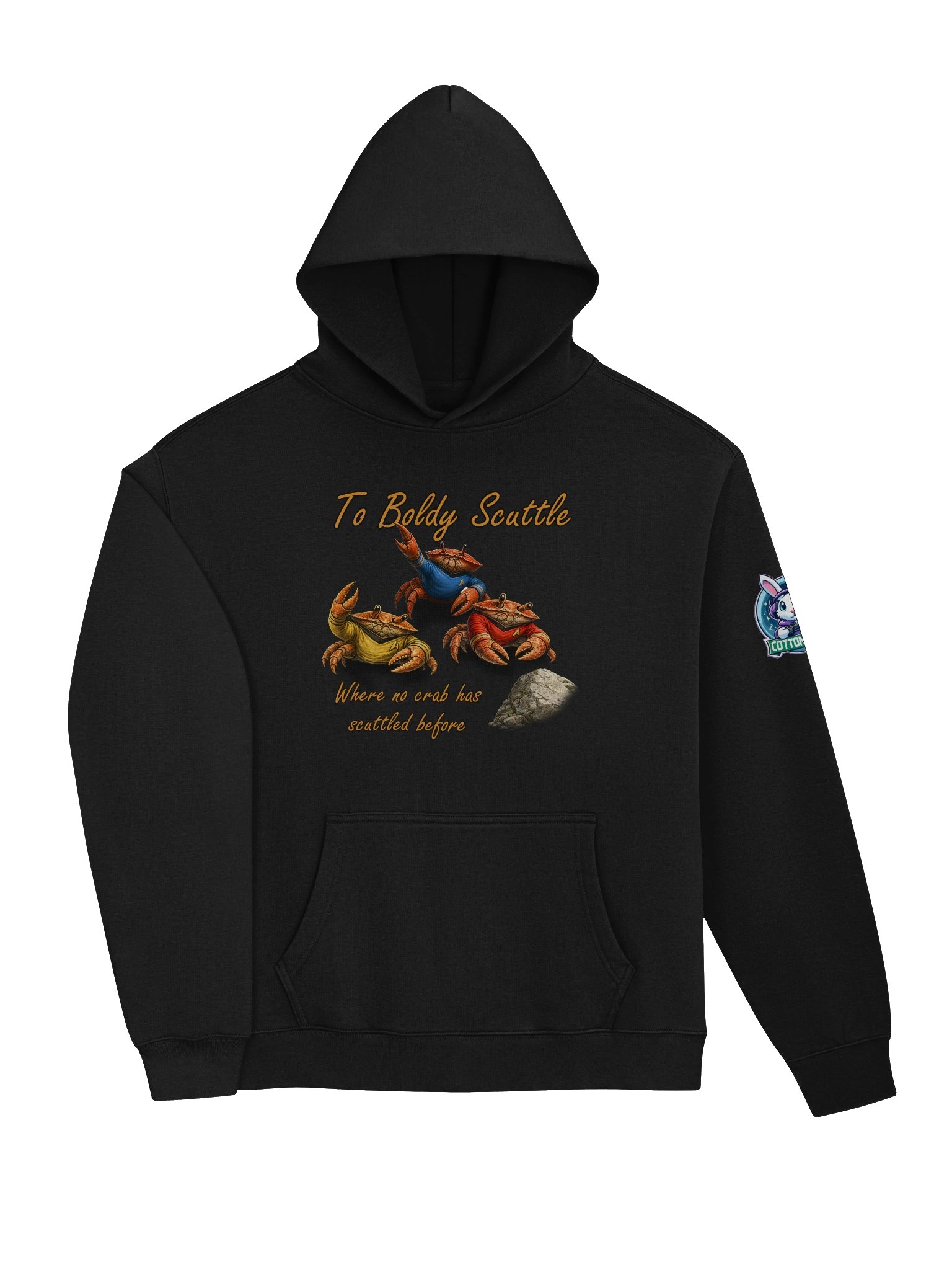 To Boldy Scuttle — Crab Crew Oversized Hoodie product image (30)