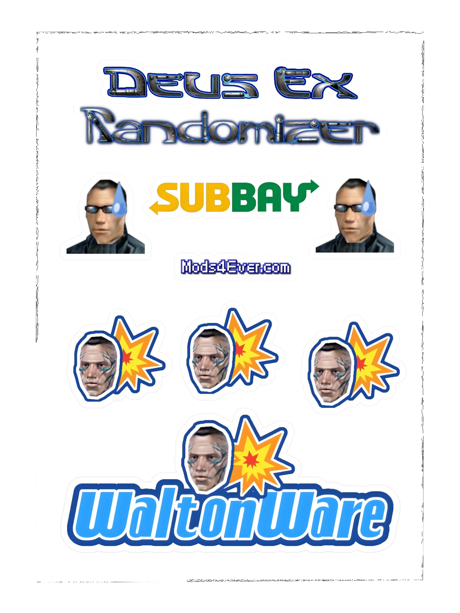 DXRando Sticker Sheet product image (3)