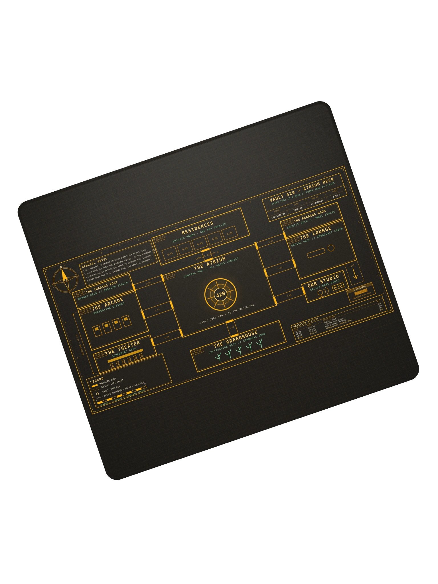 Atrium Deck Mouse Pad product image (2)