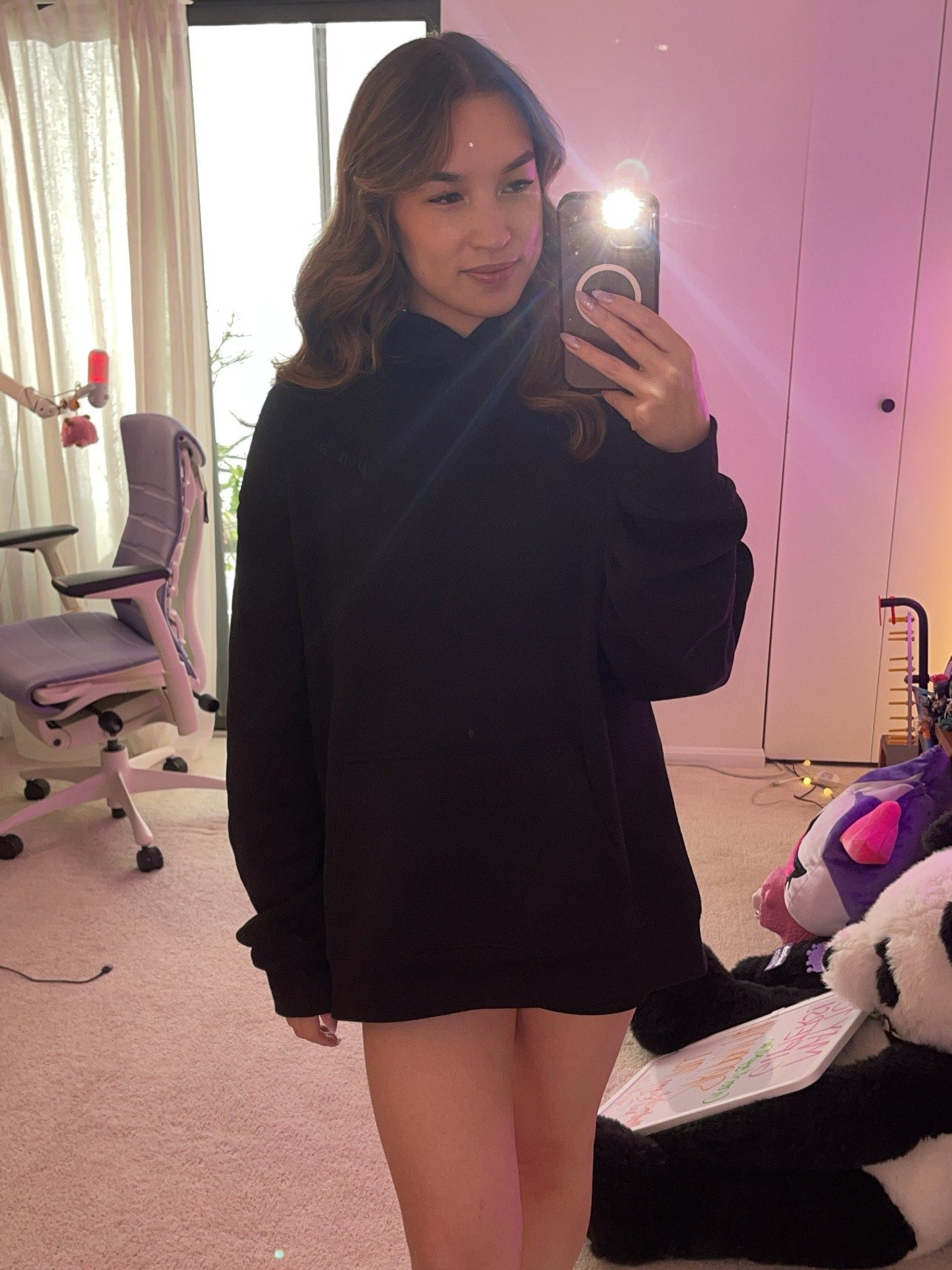 PartyPanda Black Hoodie product image (5)