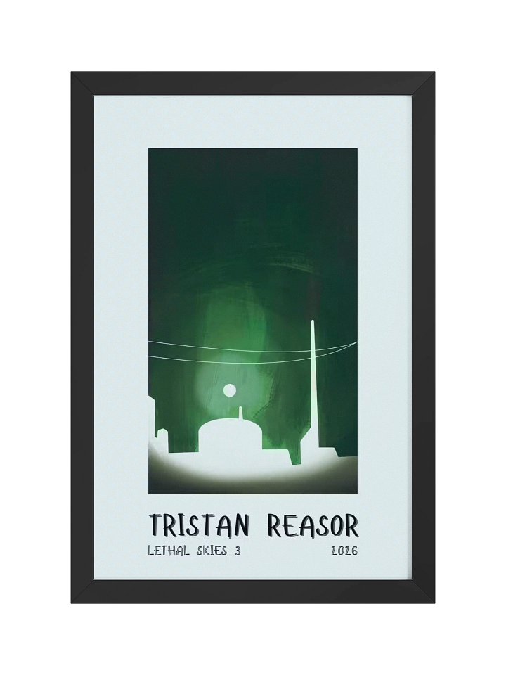 Lethal Skies 3 | Framed Digital Art Print product image (1)