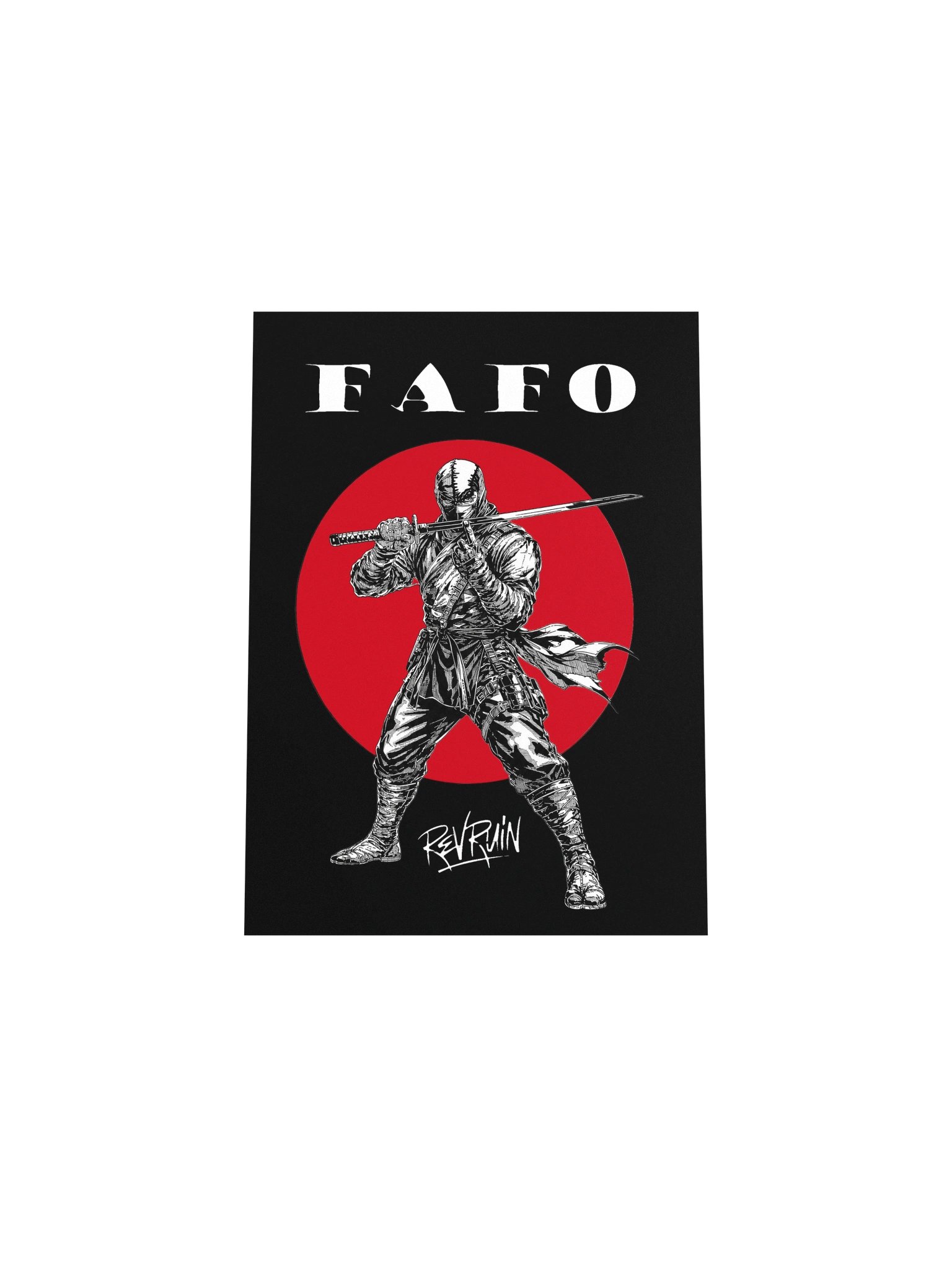 THE NINJA FAFO Print! product image (31)