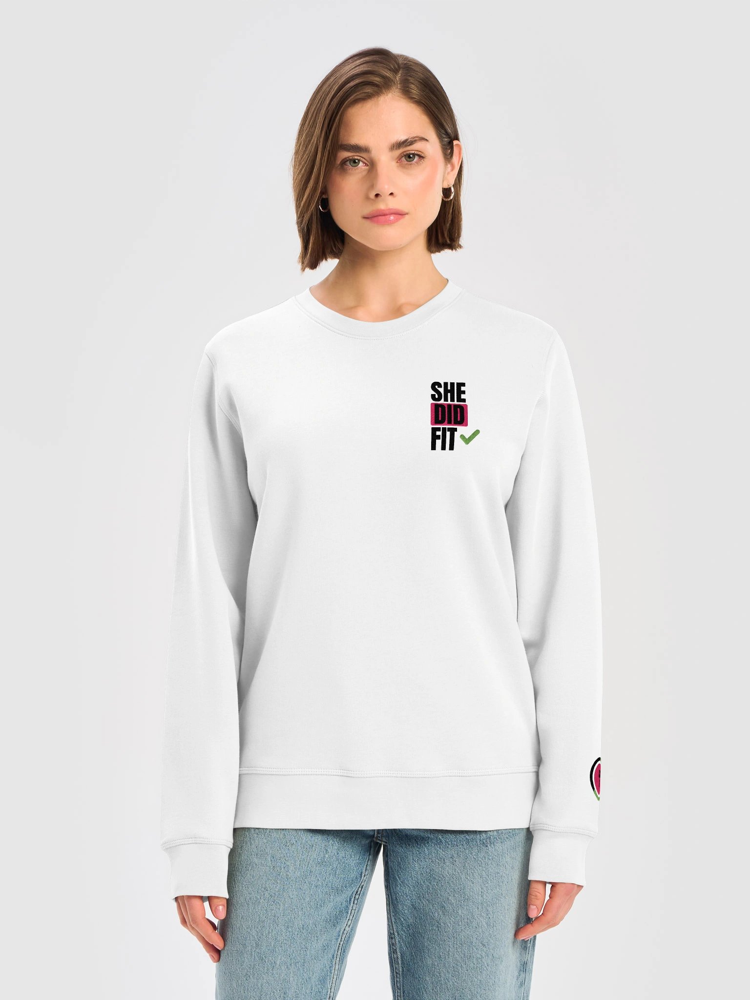 The 1% Better Crew (Stitch White) product image (2)