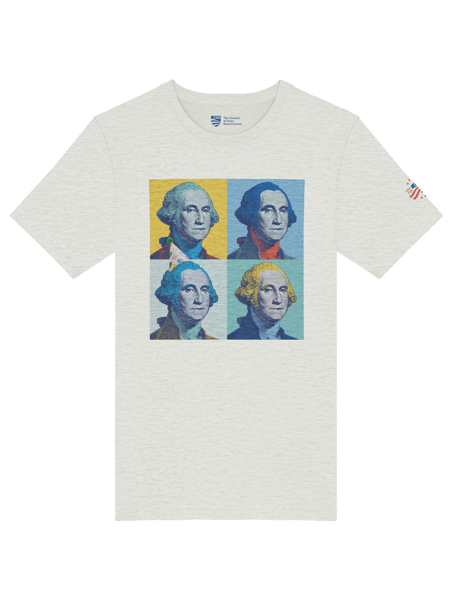 “Party Like It’s 1776” — George Washington Tee product image (5)