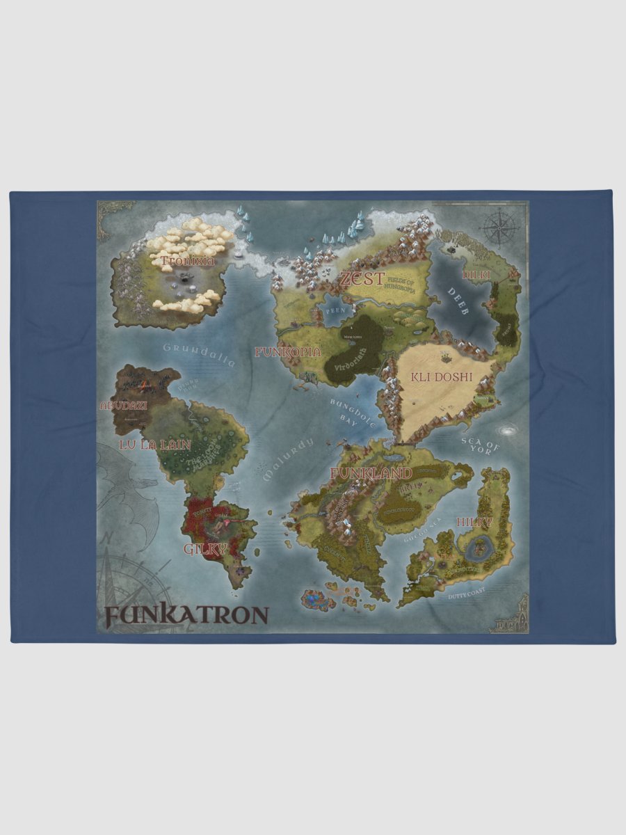 Funkatron Throw Blanket product image (1)