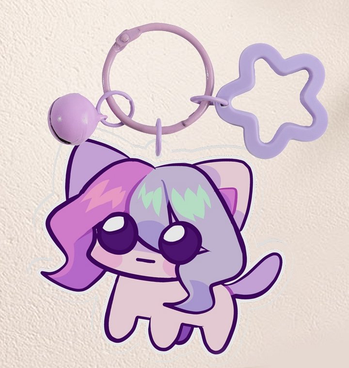 2022 TBH Ash Keychain product image (1)