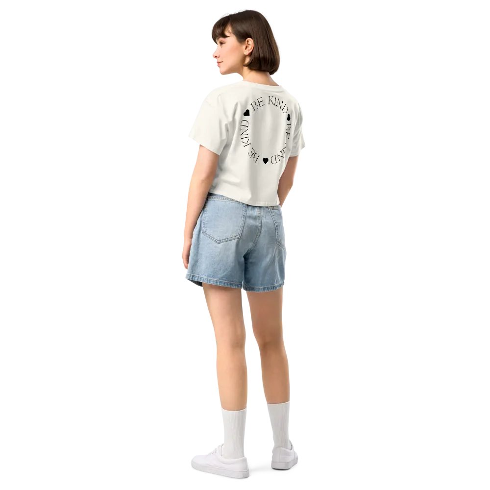 Be Kind All Around Black Crop product image (8)