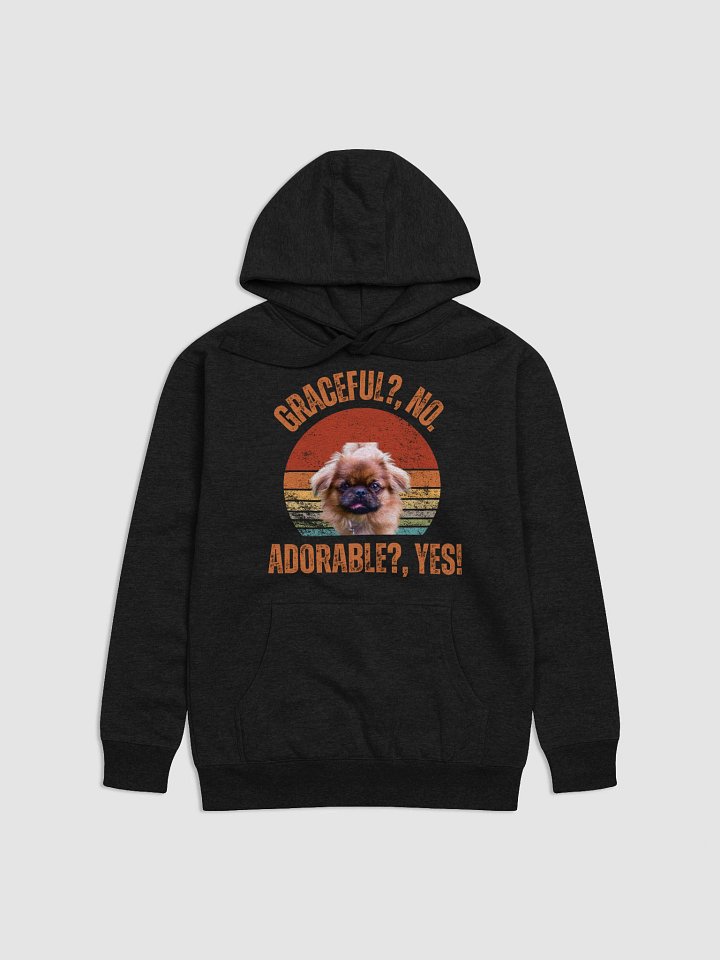 Adorable Unisex Hoodie - Graceful Pekingese Edition product image (1)