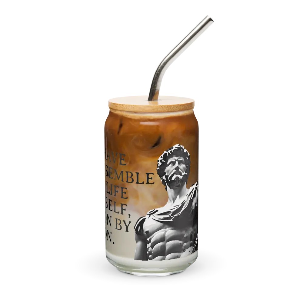 Marcus Aurelius Quote Can-Shaped Glass product image (11)