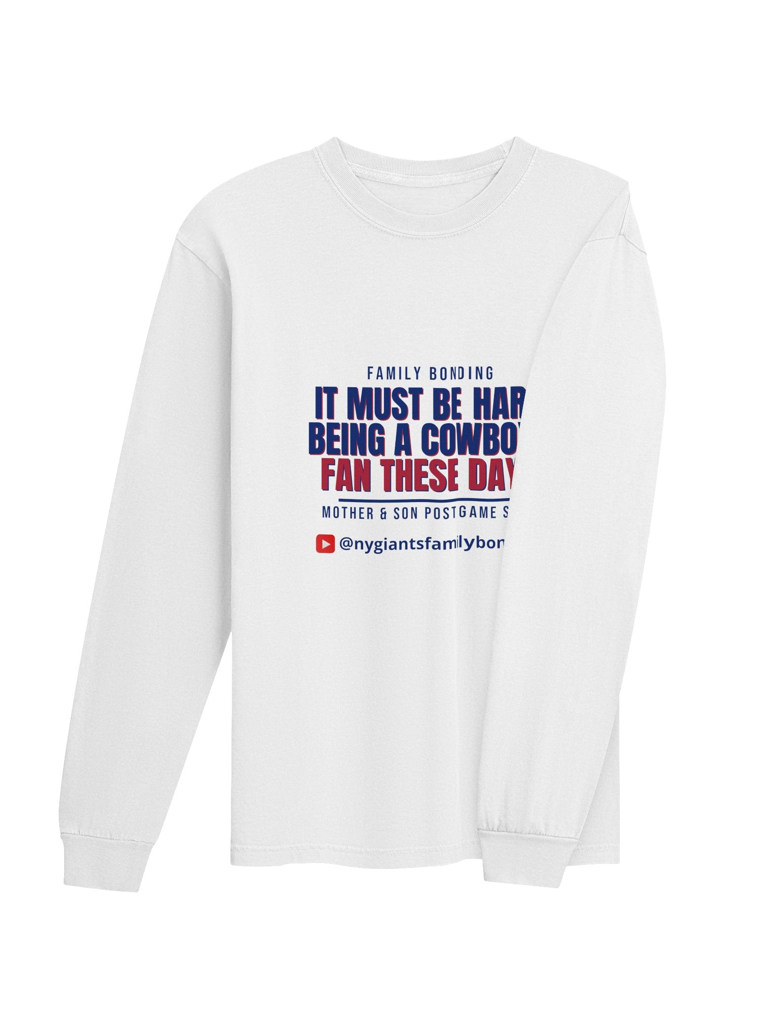 2026 It Must Be Hard to Be a Cowboys Fan These Days - Team Vintage Comfort: Family Bonding Long Sleeve Shirt product image (6)