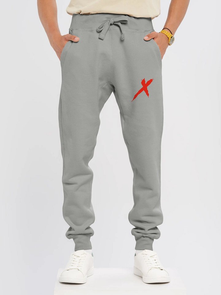 Red X Fleece Joggers product image (1)