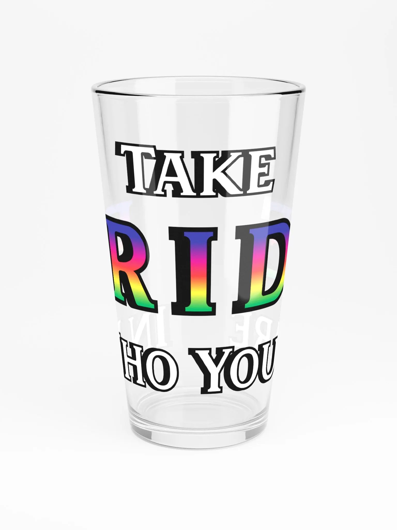 PRIDE Shaker Pint Glass product image (3)