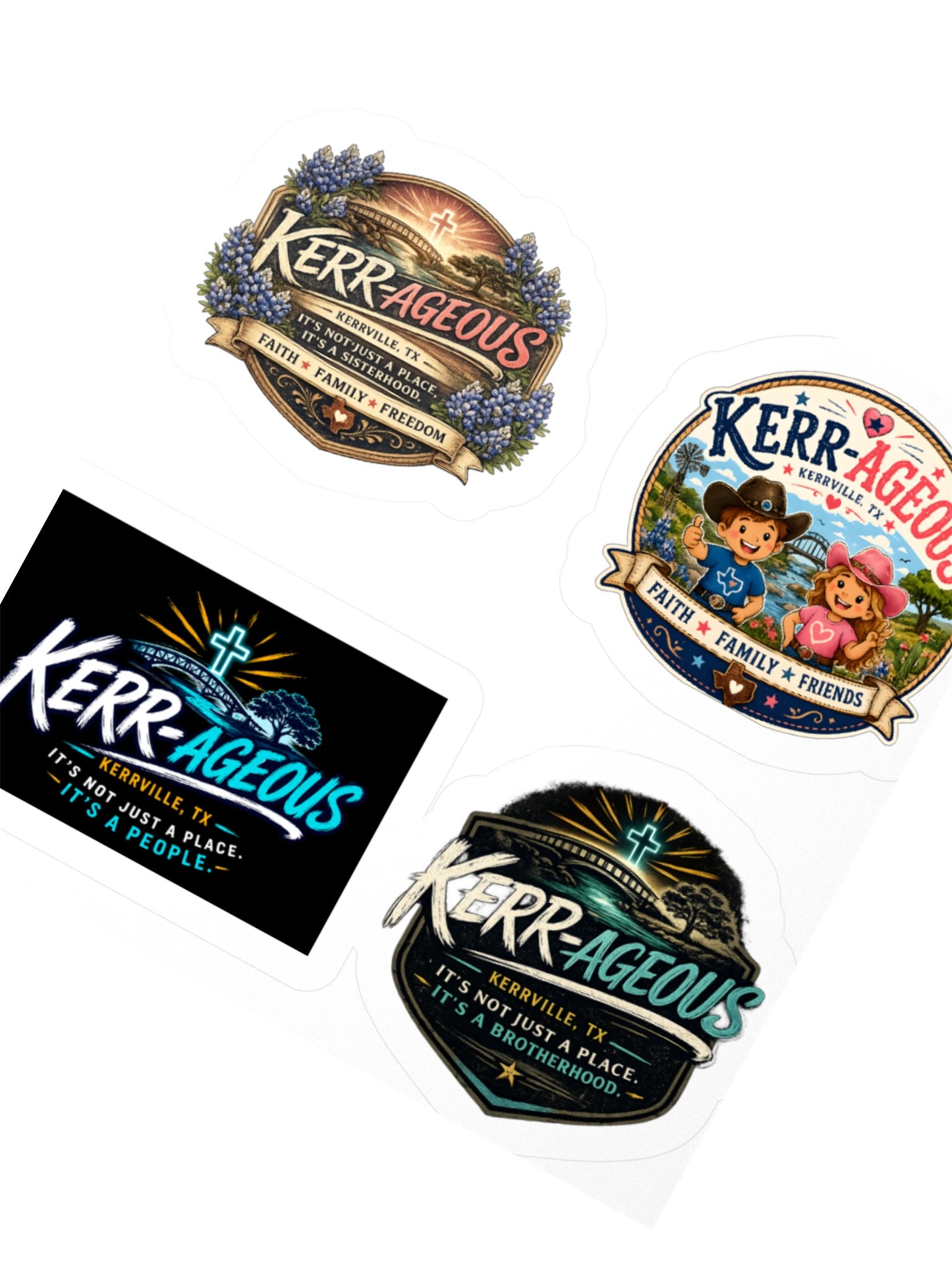 Kerr-ageous "It's a People" Sticker product image (4)