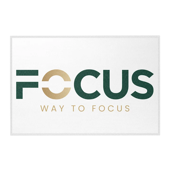 FOCUS Rug — White product image (2)