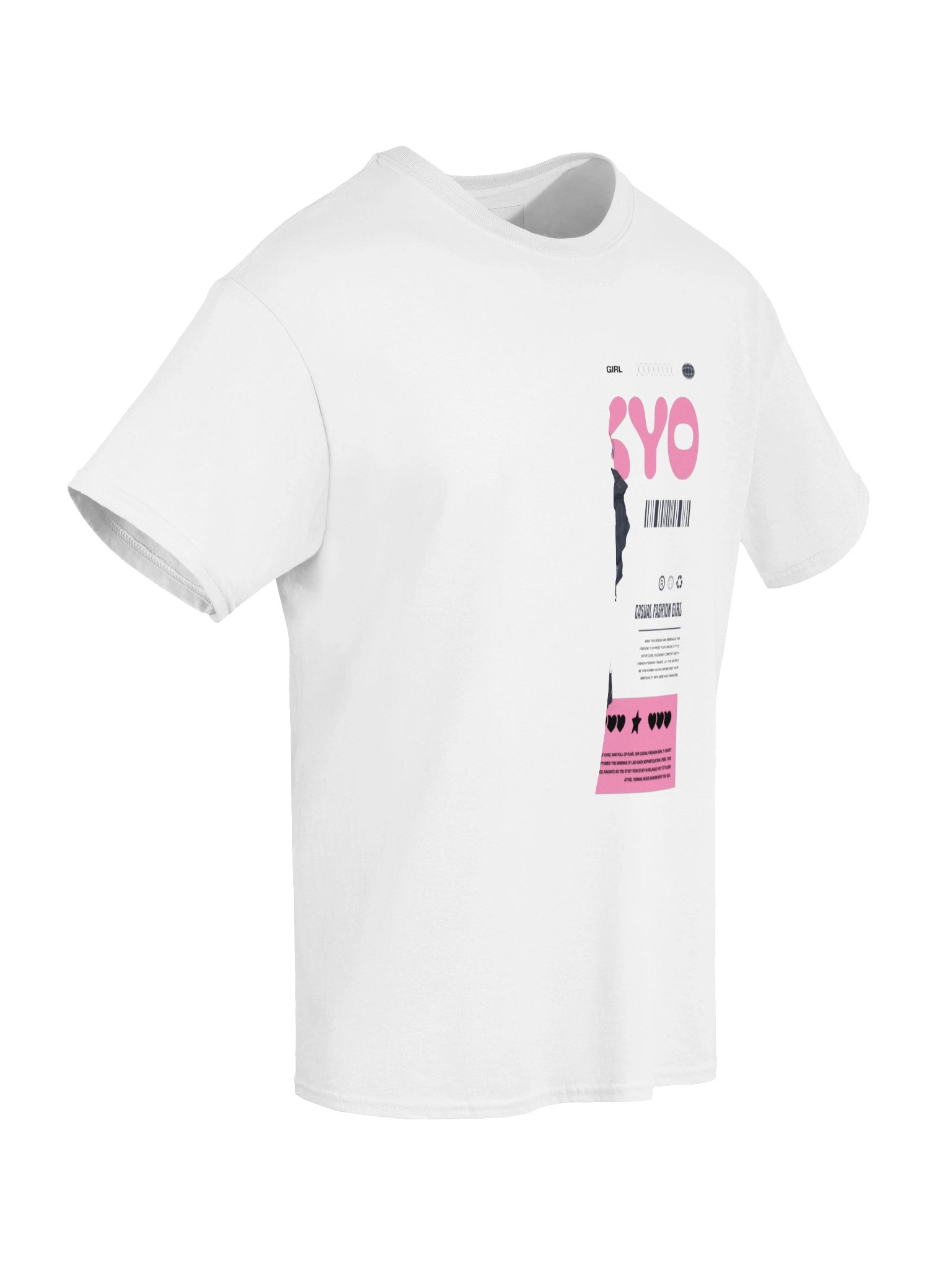 Tokyo Casual Style Girl Graphic Tee product image (6)
