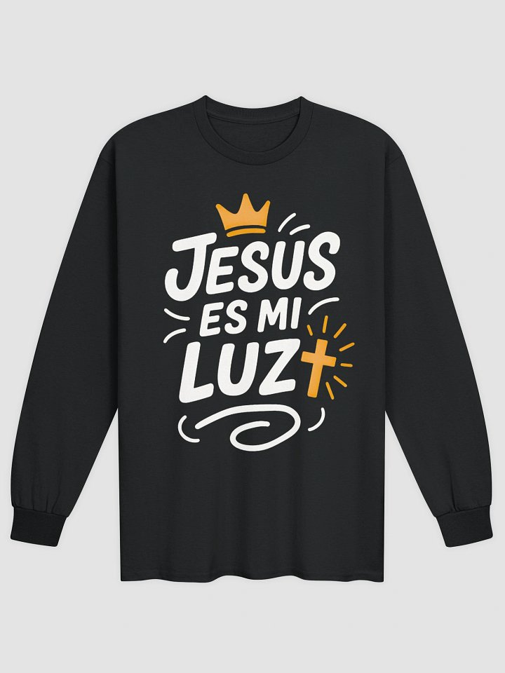 Camiseta Unisex Manga Larga | Jesús es mi luz product image (1)