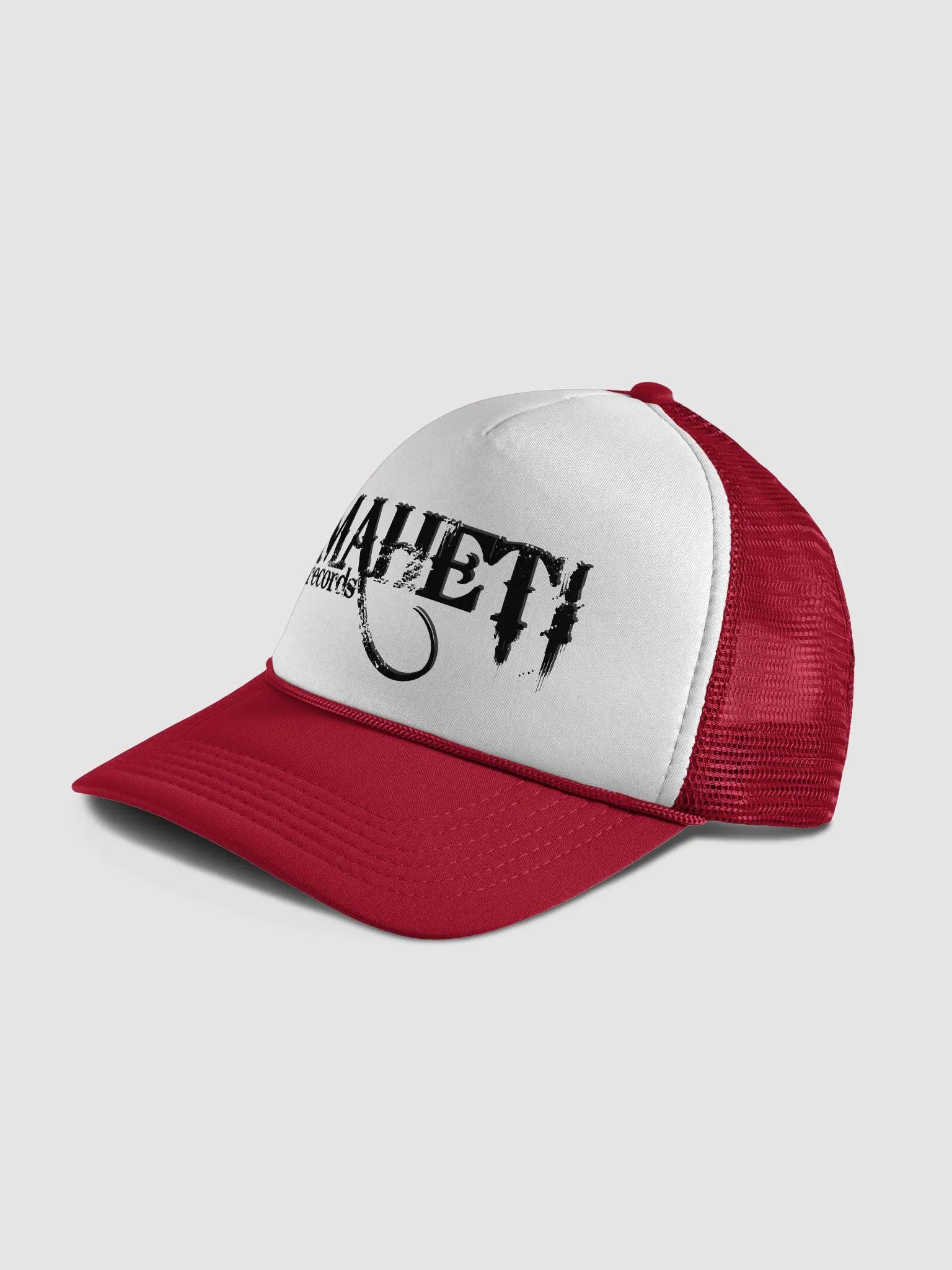 Maheti Basecap, white/red product image (4)