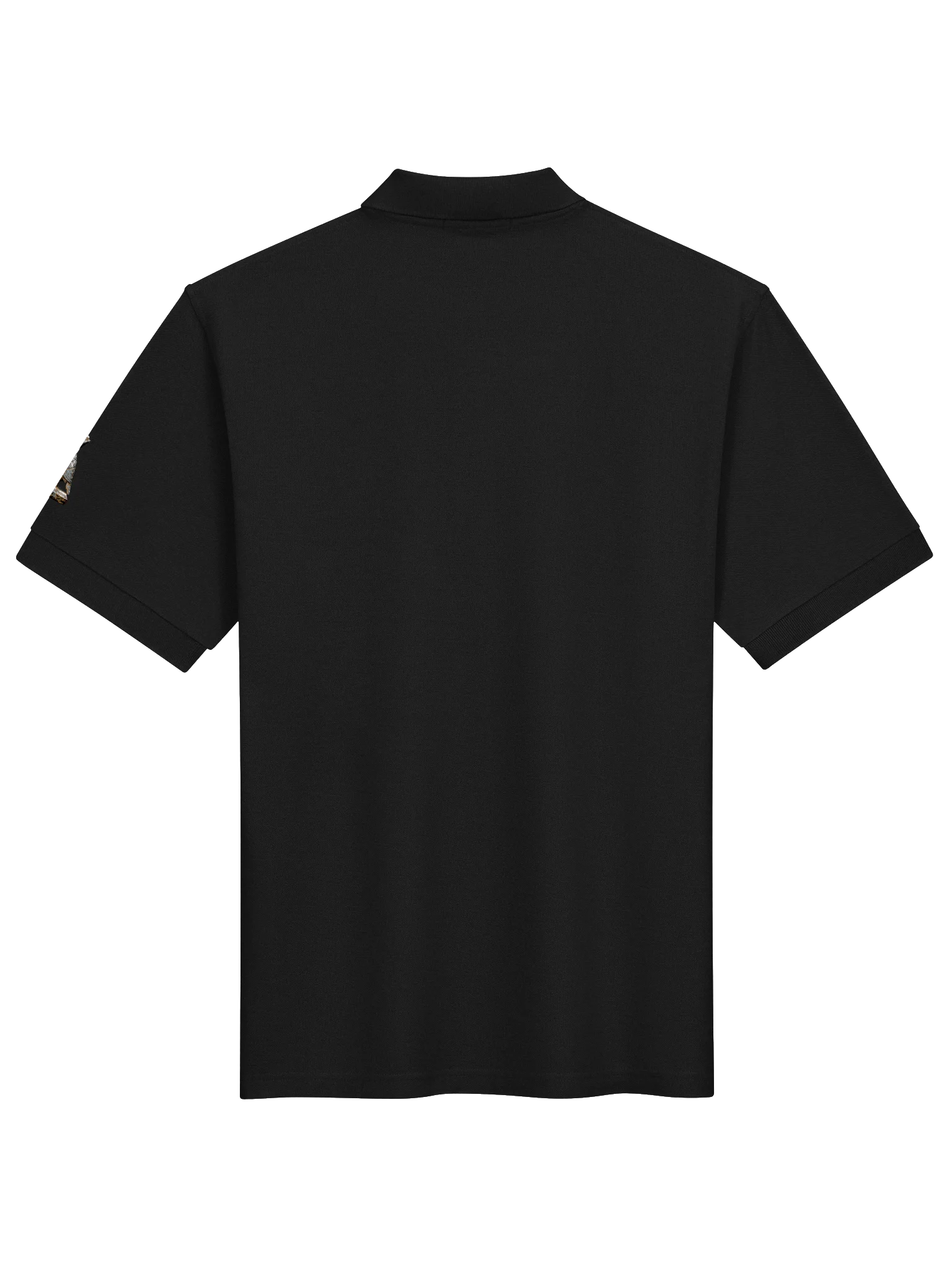 Alpha And Omega Polo Shirt Black product image (2)