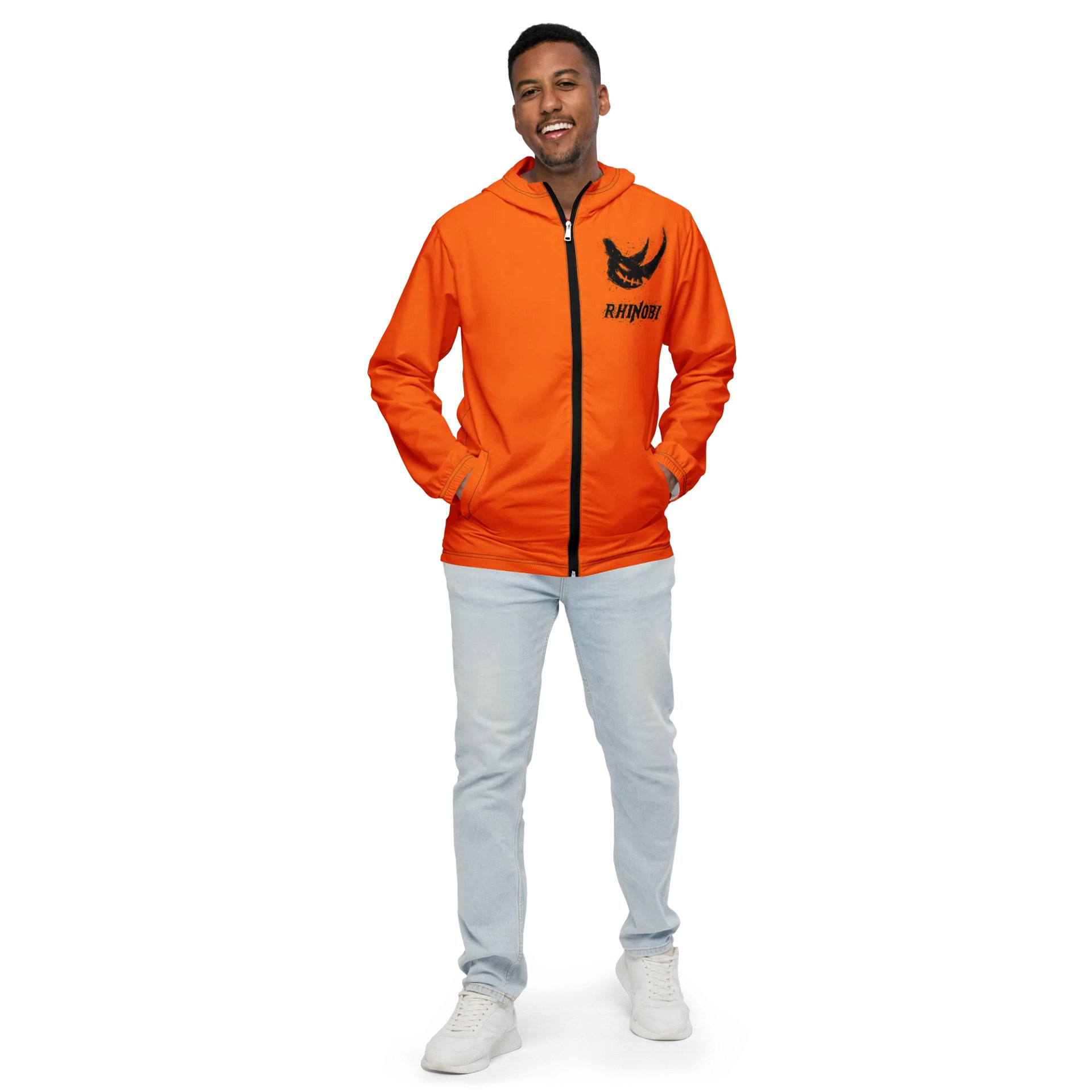 Rhinobi Orange Windbreaker product image (1)