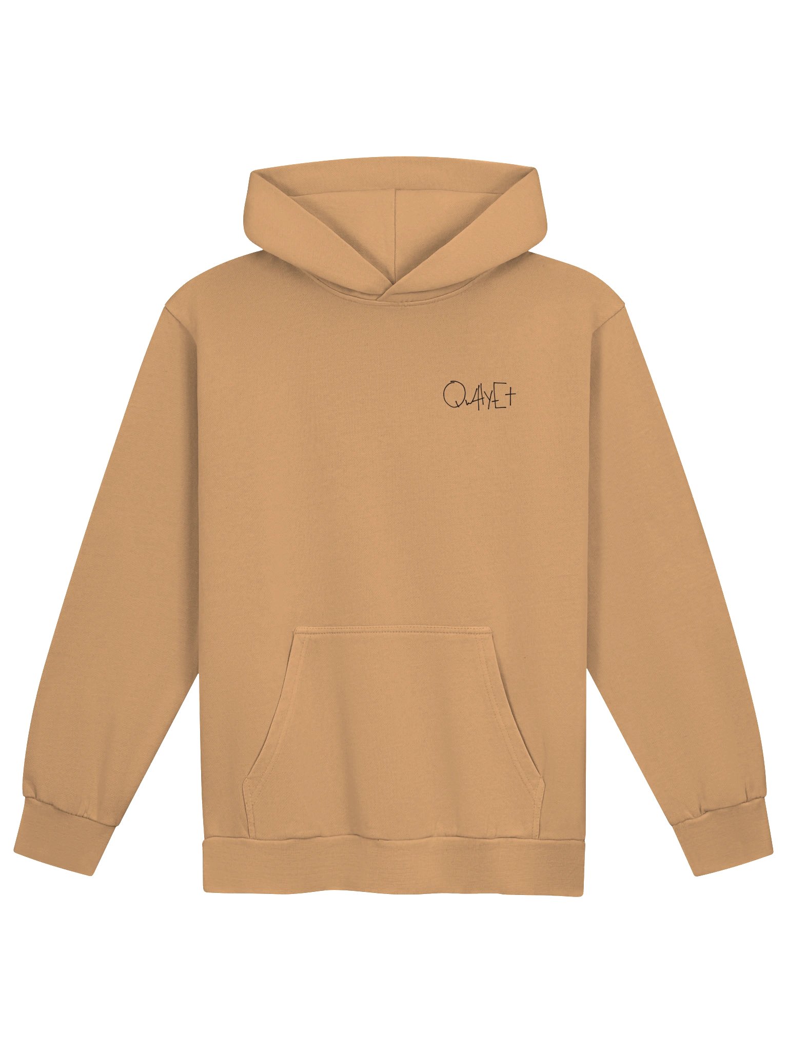 HUSH HOODIE BLACK LOGO product image (1)