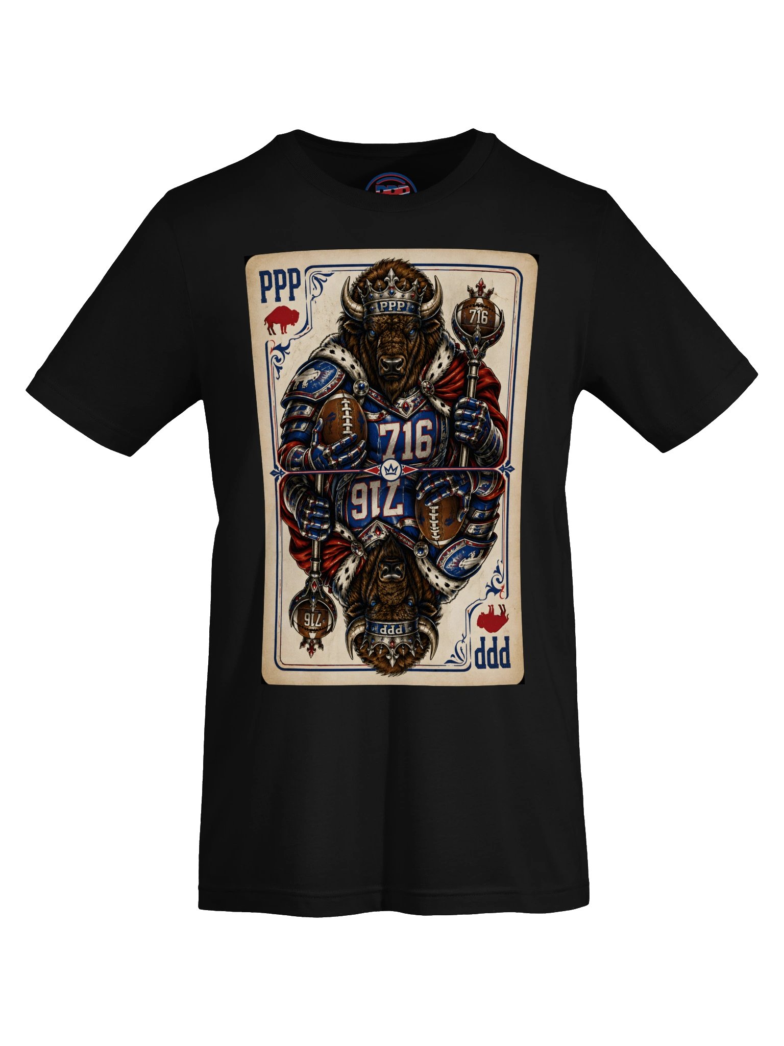 PPP Buffalo Royal Card Tee product image (38)