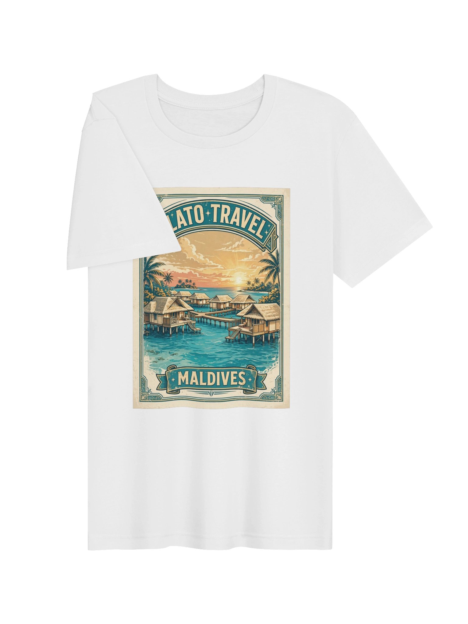 Maldives Poster Tee product image (3)