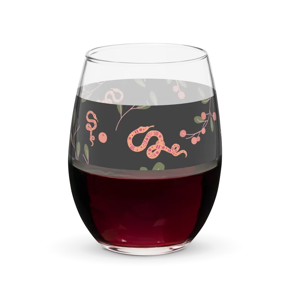 Foliage Fantasy Stemless Wine Glass product image (5)